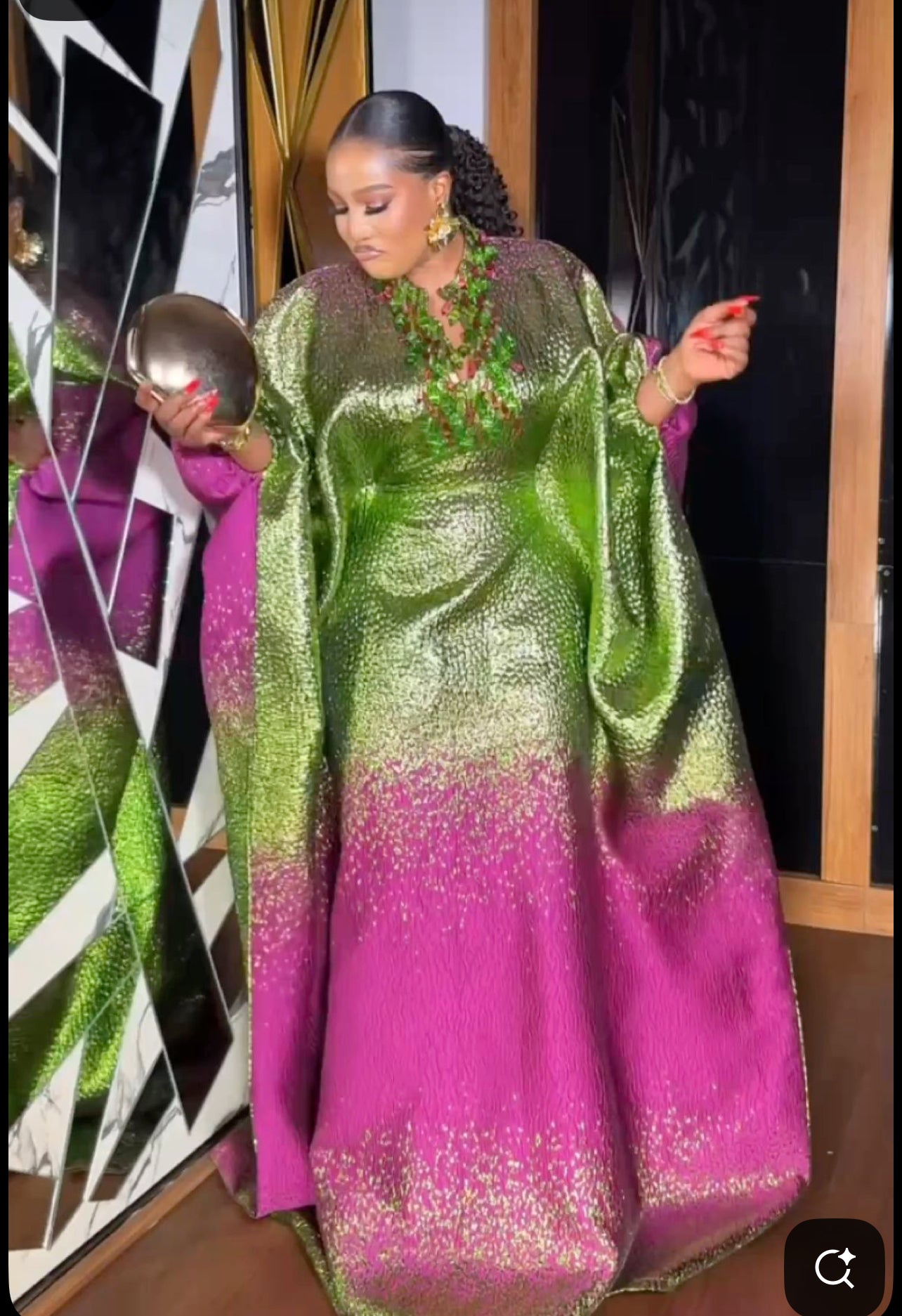 Enchanted Bloom Kaftan Dress