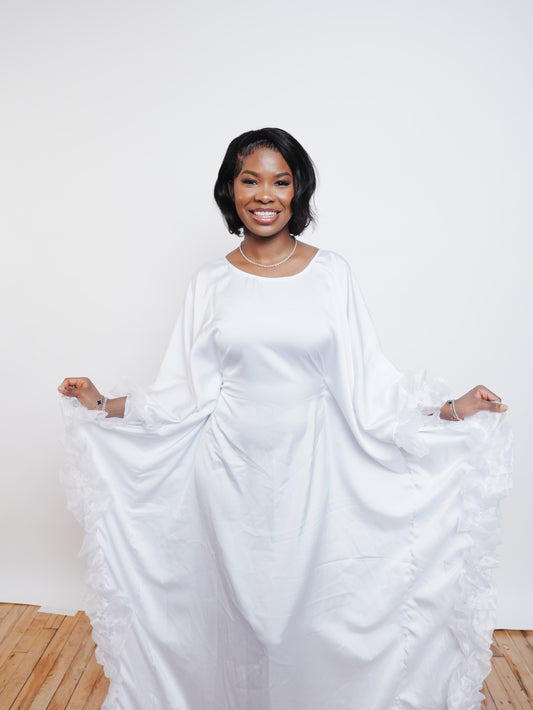 The Crimson Bloom Dress