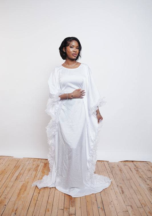 The Crimson Bloom Dress