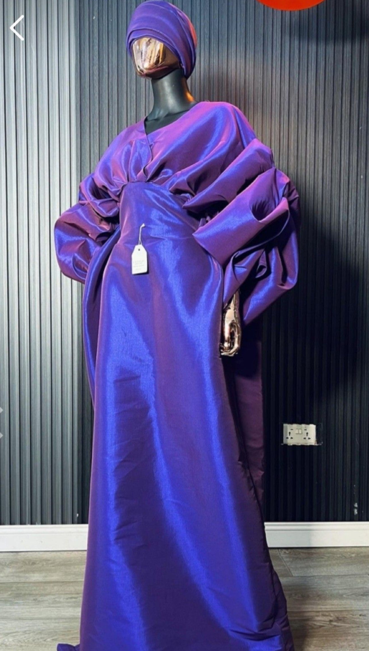 Royal Glow Bubu Dress